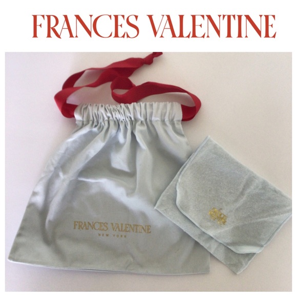 FRANCES VALENTINE DUST BAGS SET OF TWO - Picture 1 of 7